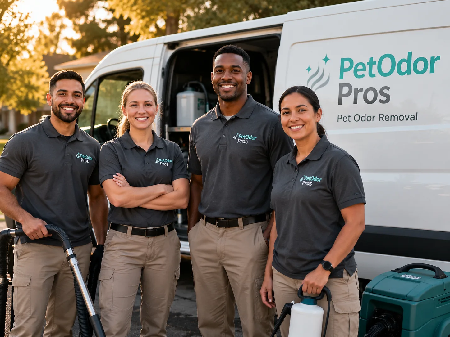 Pet Odor Removal team serving Garland, UT